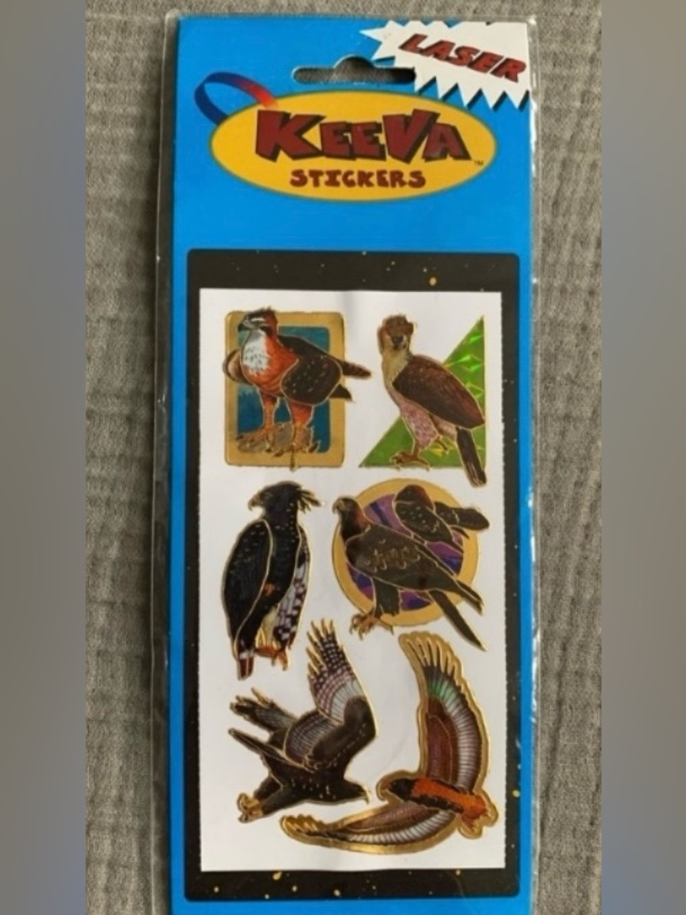Laser Bird Stickers